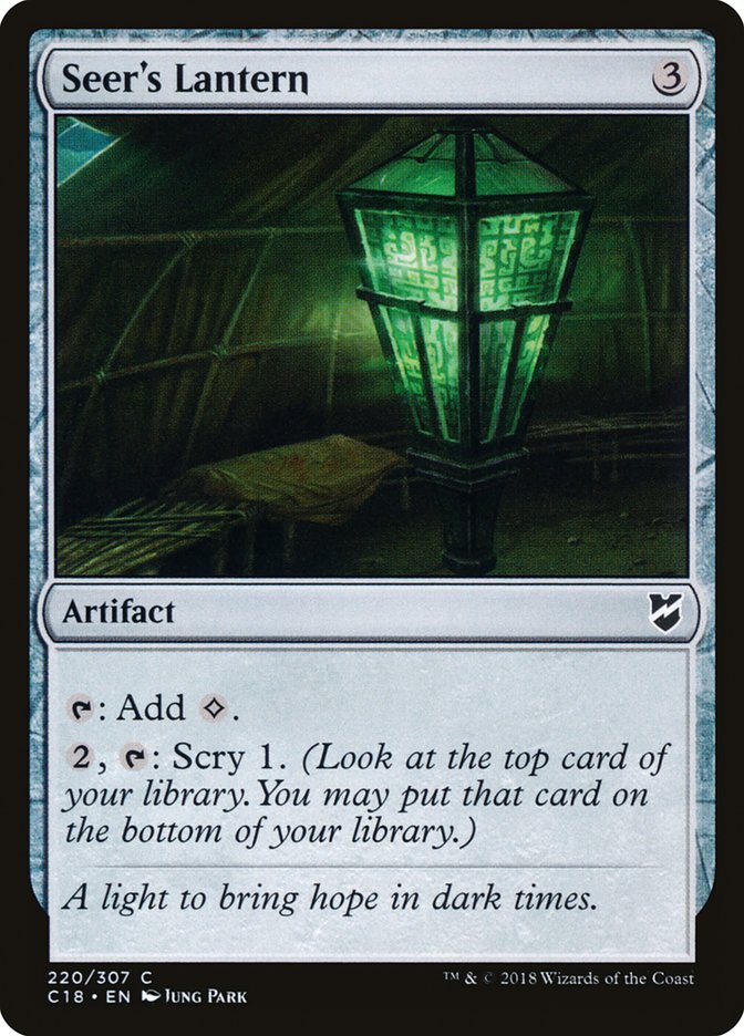 Seer's Lantern [Commander 2018] - The Mythic Store | 24h Order Processing