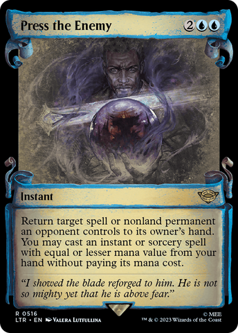 Press the Enemy [The Lord of the Rings: Tales of Middle-Earth Showcase Scrolls] - The Mythic Store | 24h Order Processing