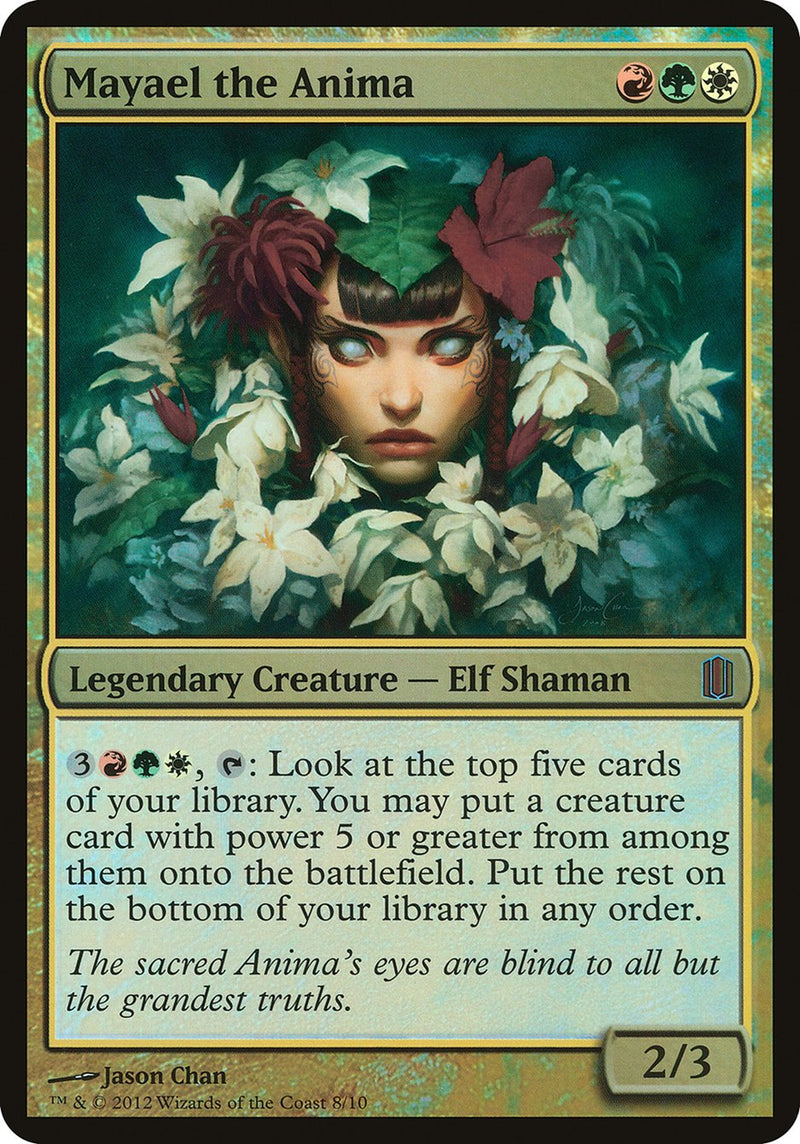 Mayael the Anima (Oversized) [Commander's Arsenal Oversized] - The Mythic Store | 24h Order Processing