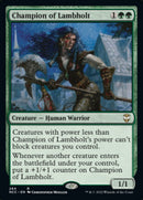 Champion of Lambholt [Streets of New Capenna Commander] - The Mythic Store | 24h Order Processing