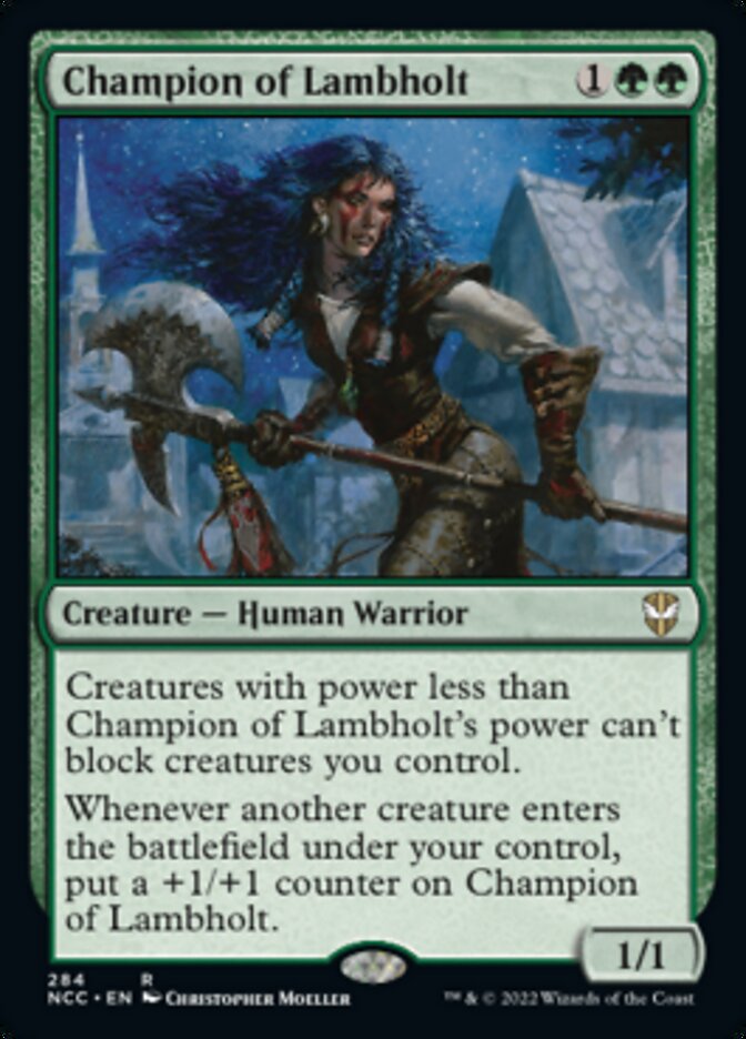 Champion of Lambholt [Streets of New Capenna Commander] - The Mythic Store | 24h Order Processing