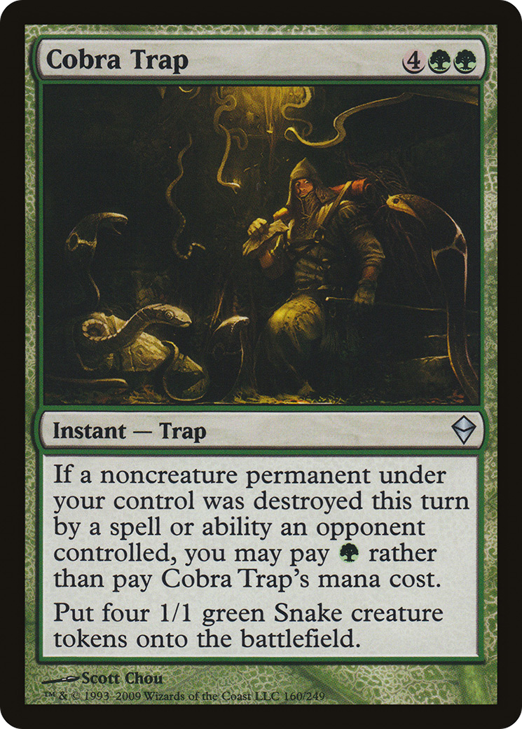 Cobra Trap [Zendikar] - The Mythic Store | 24h Order Processing
