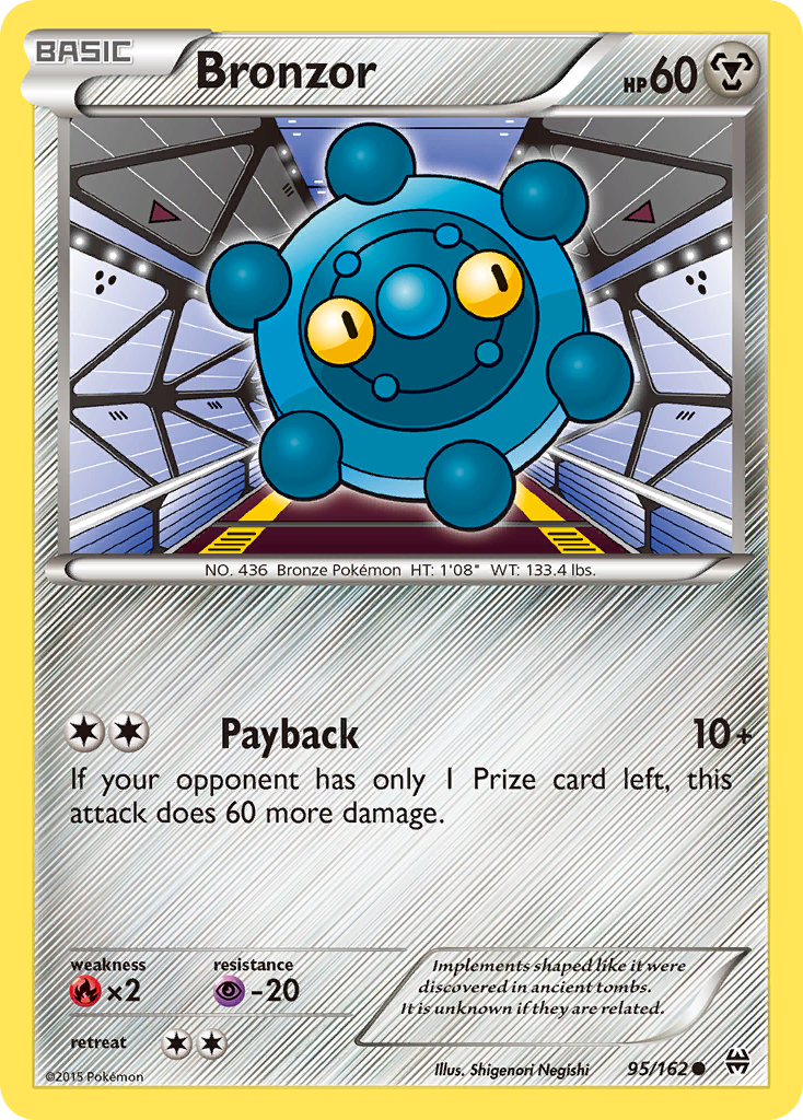 Bronzor (95/162) [XY: BREAKthrough] - The Mythic Store | 24h Order Processing