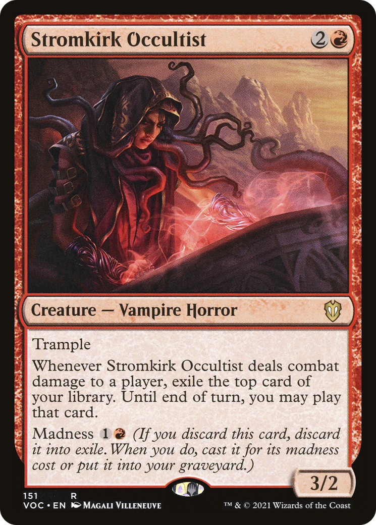 Stromkirk Occultist [Innistrad: Crimson Vow Commander] - The Mythic Store | 24h Order Processing