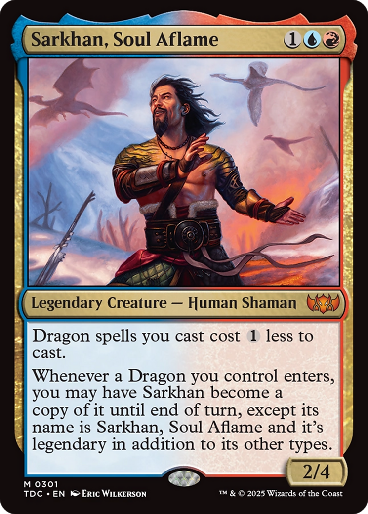 Sarkhan, Soul Aflame [Tarkir: Dragonstorm Commander] - The Mythic Store | 24h Order Processing
