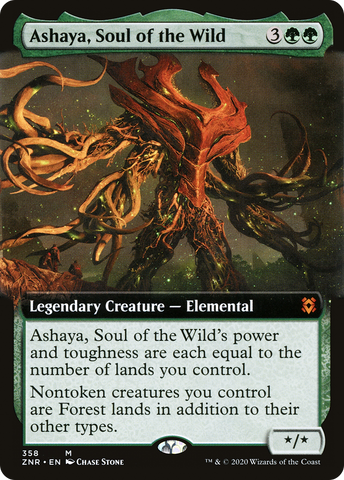 Ashaya, Soul of the Wild (Extended Art) [Zendikar Rising] - The Mythic Store | 24h Order Processing