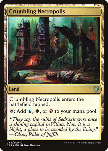 Crumbling Necropolis [Commander 2017] - The Mythic Store | 24h Order Processing