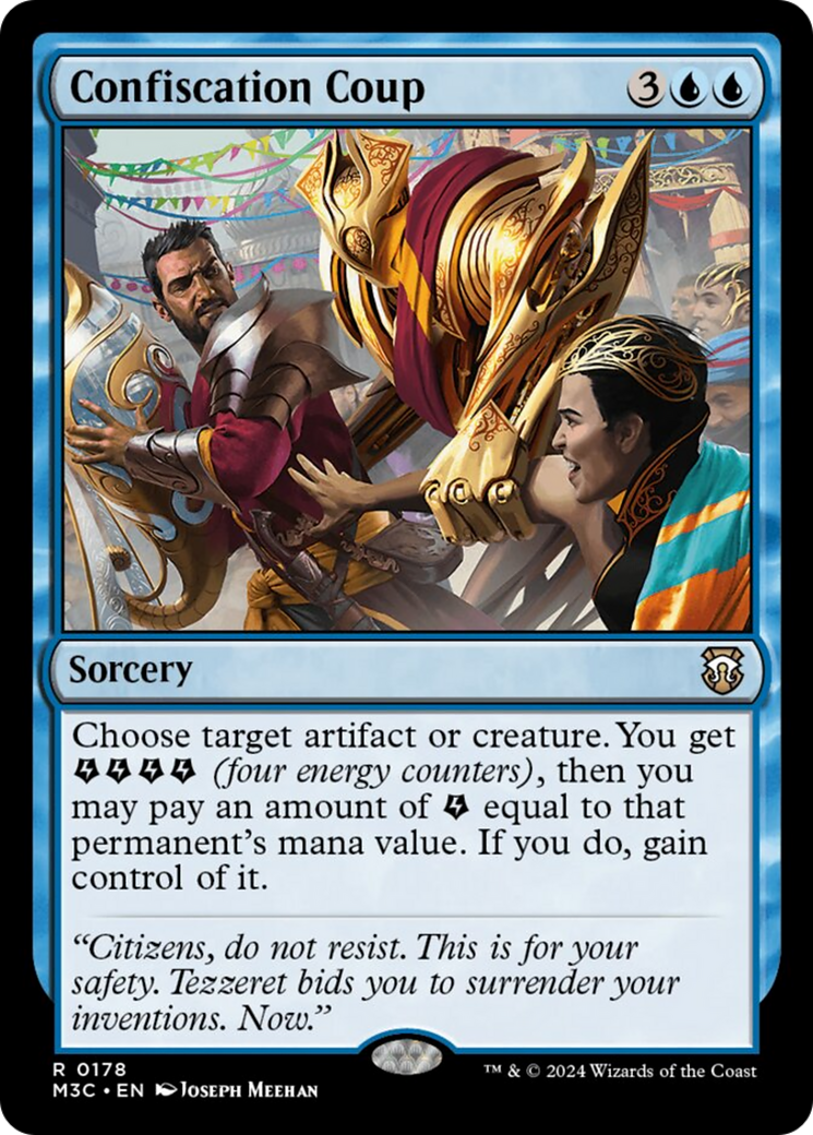 Confiscation Coup (Ripple Foil) [Modern Horizons 3 Commander] - The Mythic Store | 24h Order Processing