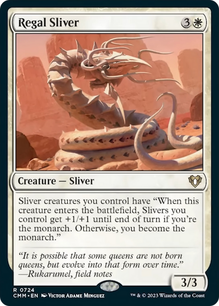 Regal Sliver [Commander Masters] - The Mythic Store | 24h Order Processing