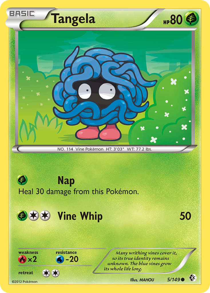 Tangela (5/149) [Black & White: Boundaries Crossed] - The Mythic Store | 24h Order Processing