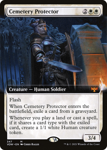 Cemetery Protector (Extended Art) [Innistrad: Crimson Vow] - The Mythic Store | 24h Order Processing