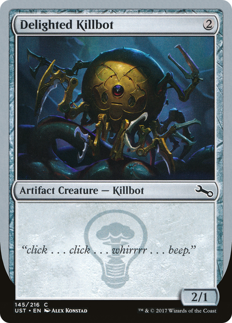 Delighted Killbot [Unstable] - The Mythic Store | 24h Order Processing