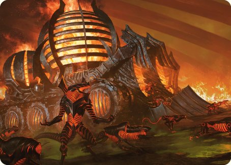 Urabrask's Forge Art Card [Phyrexia: All Will Be One Art Series] - The Mythic Store | 24h Order Processing