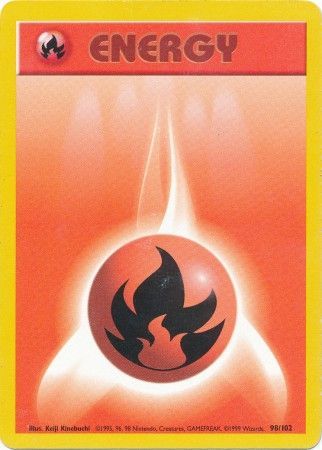 Fire Energy (98/102) [Base Set Unlimited] - The Mythic Store | 24h Order Processing