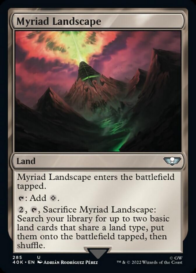 Myriad Landscape (Surge Foil) [Warhammer 40,000] - The Mythic Store | 24h Order Processing