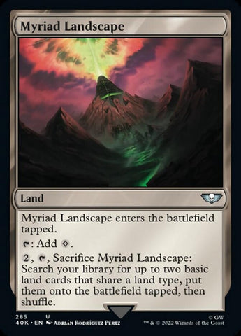 Myriad Landscape (Surge Foil) [Warhammer 40,000] - The Mythic Store | 24h Order Processing