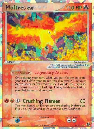 Moltres ex (115/112) [EX: FireRed & LeafGreen] - The Mythic Store | 24h Order Processing