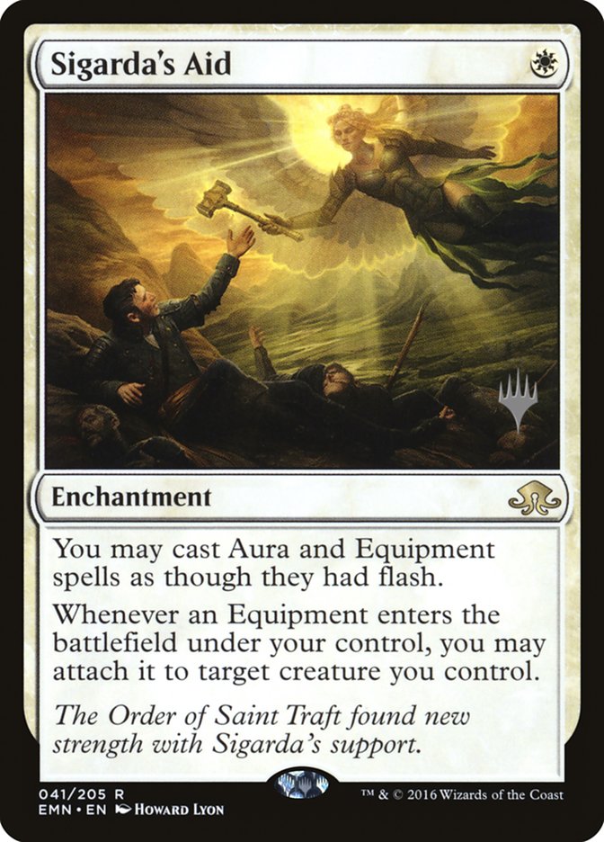 Sigarda's Aid (Promo Pack) [Eldritch Moon Promos] - The Mythic Store | 24h Order Processing