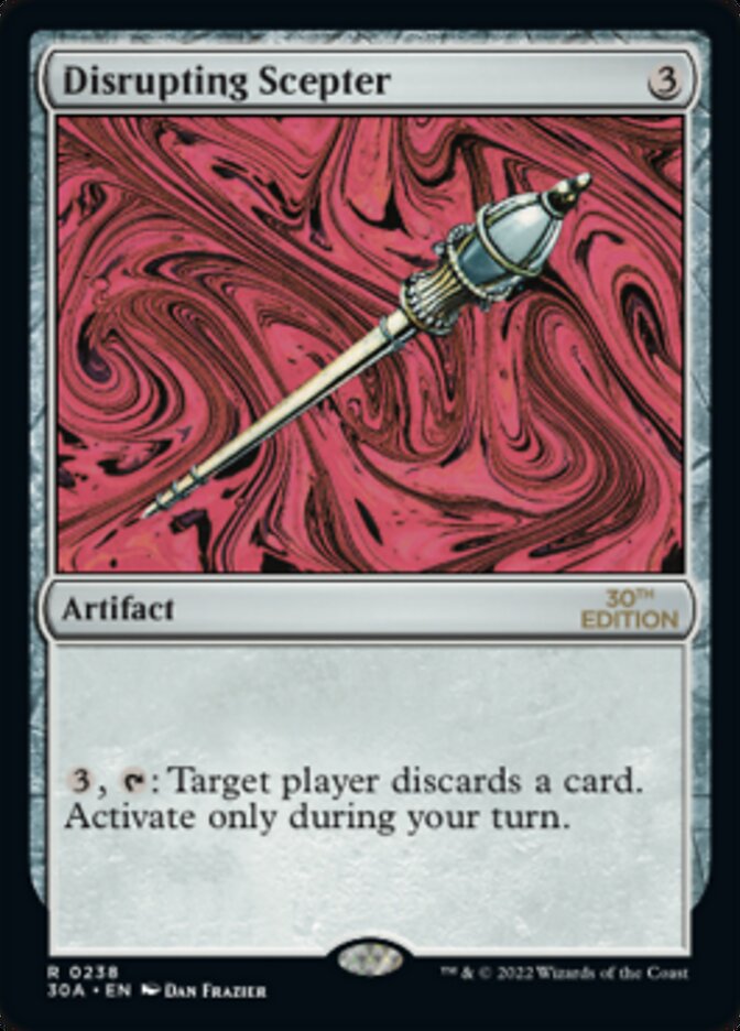 Disrupting Scepter [30th Anniversary Edition] - The Mythic Store | 24h Order Processing