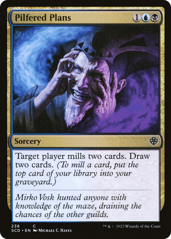 Pilfered Plans [Starter Commander Decks] - The Mythic Store | 24h Order Processing