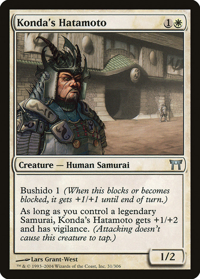Konda's Hatamoto [Champions of Kamigawa] - The Mythic Store | 24h Order Processing