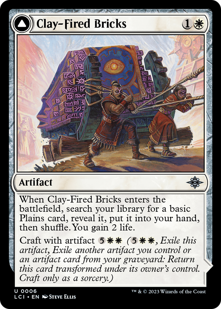Clay-Fired Bricks // Cosmium Kiln [The Lost Caverns of Ixalan] - The Mythic Store | 24h Order Processing
