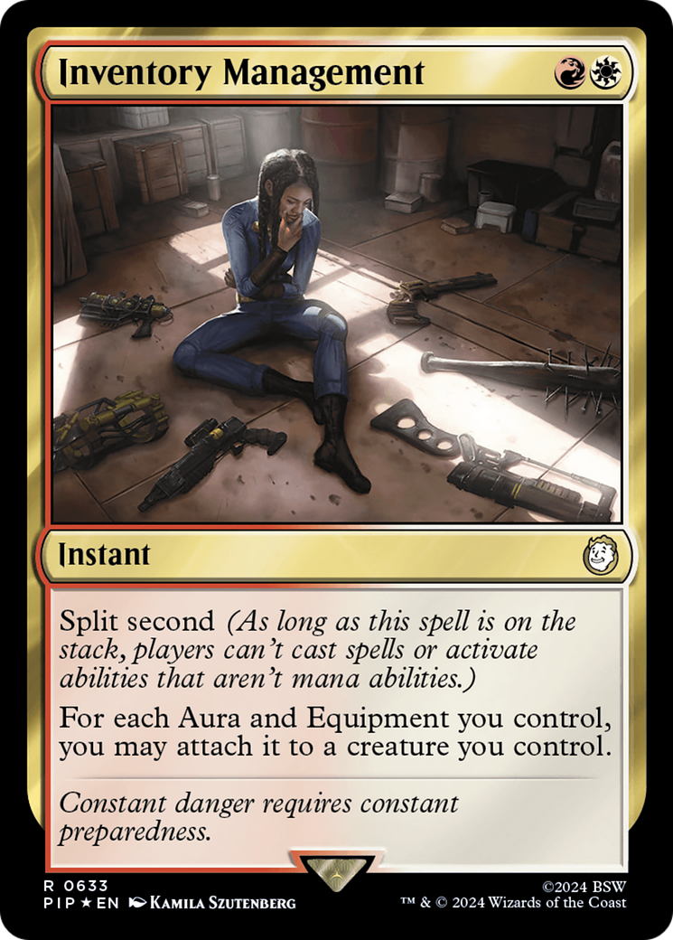 Inventory Management (Surge Foil) [Fallout] - The Mythic Store | 24h Order Processing
