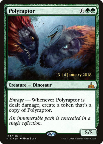 Polyraptor [Rivals of Ixalan Prerelease Promos] - The Mythic Store | 24h Order Processing