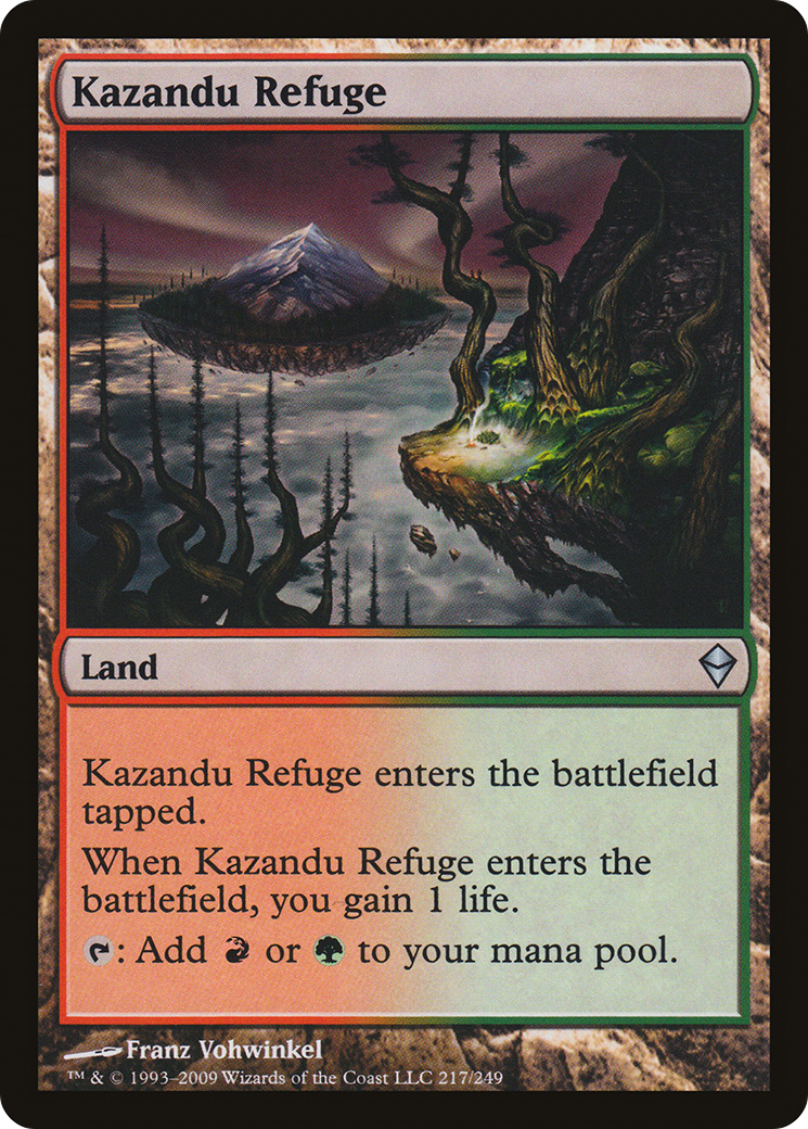 Kazandu Refuge [Zendikar] - The Mythic Store | 24h Order Processing
