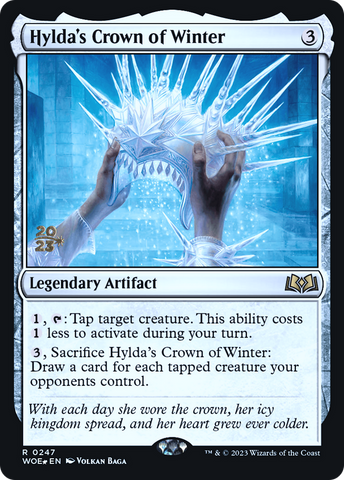Hylda's Crown of Winter [Wilds of Eldraine Prerelease Promos] - The Mythic Store | 24h Order Processing