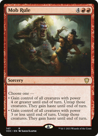 Mob Rule [Innistrad: Crimson Vow Commander] - The Mythic Store | 24h Order Processing