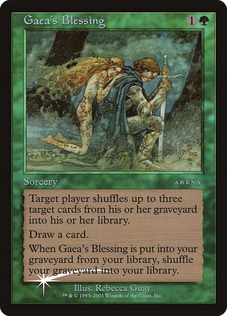 Gaea's Blessing [Arena League 2001] - The Mythic Store | 24h Order Processing