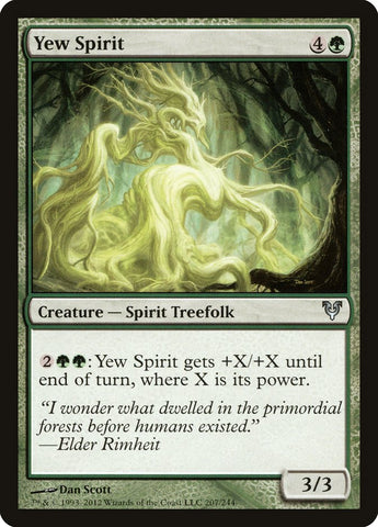 Yew Spirit [Avacyn Restored] - The Mythic Store | 24h Order Processing