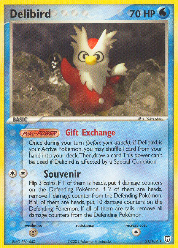 Delibird (21/109) [EX: Team Rocket Returns] - The Mythic Store | 24h Order Processing
