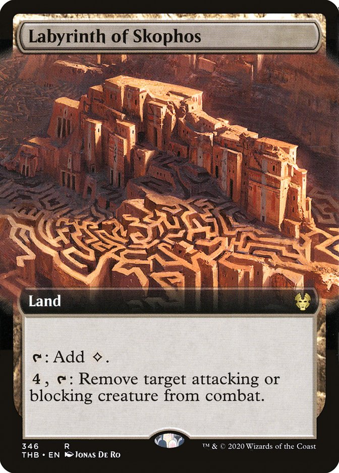 Labyrinth of Skophos (Extended Art) [Theros Beyond Death] - The Mythic Store | 24h Order Processing