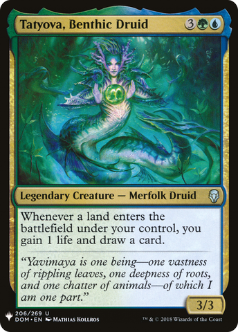 Tatyova, Benthic Druid [Mystery Booster] - The Mythic Store | 24h Order Processing