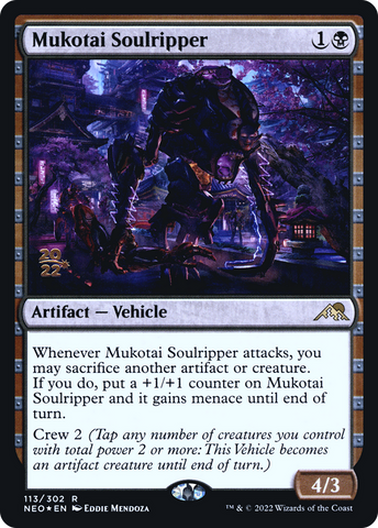 Mukotai Soulripper [Kamigawa: Neon Dynasty Prerelease Promos] - The Mythic Store | 24h Order Processing
