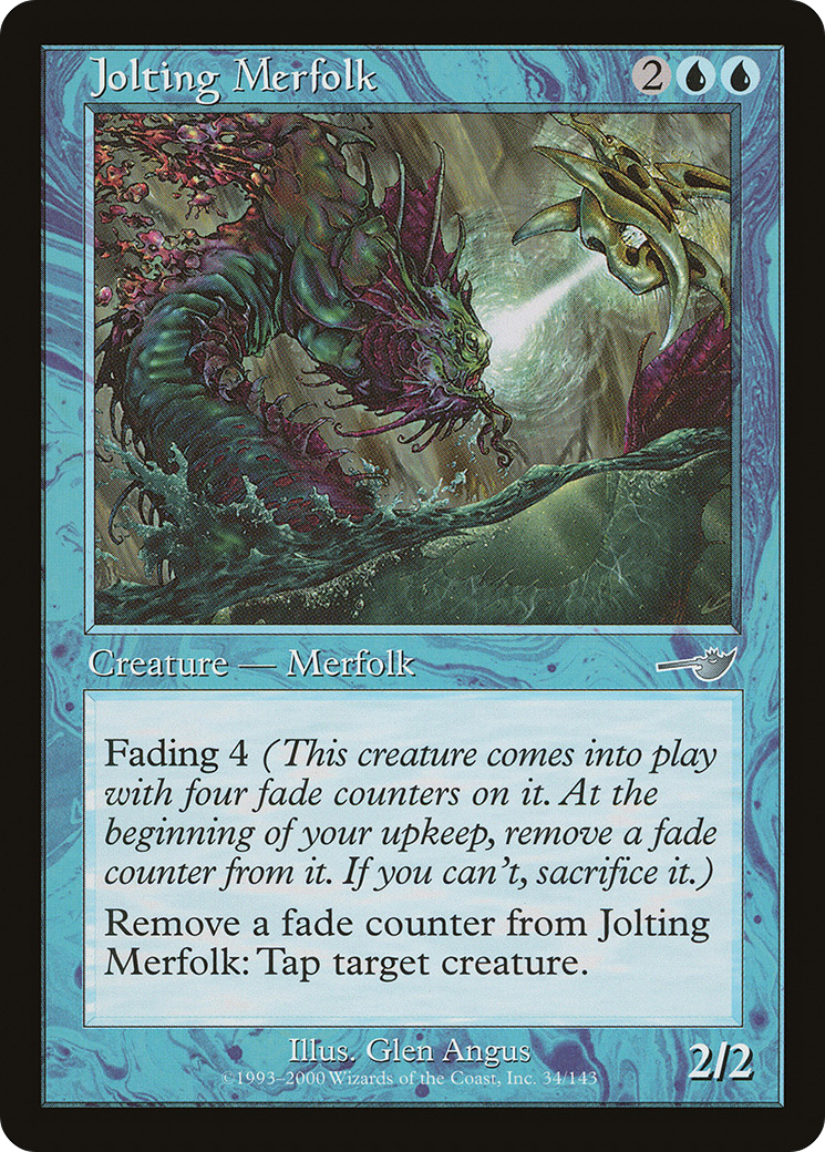 Jolting Merfolk [Nemesis] - The Mythic Store | 24h Order Processing