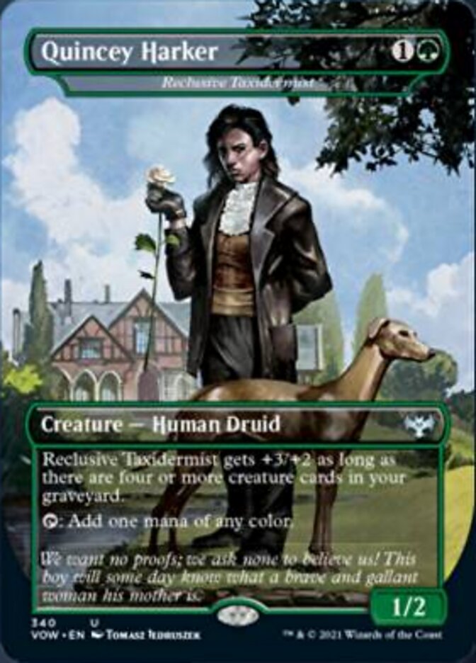 Reclusive Taxidermist - Quincey Harker [Innistrad: Crimson Vow] - The Mythic Store | 24h Order Processing