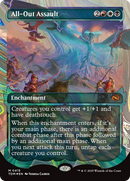 All-Out Assault (Showcase) (Halo Foil) [Tarkir: Dragonstorm] - The Mythic Store | 24h Order Processing
