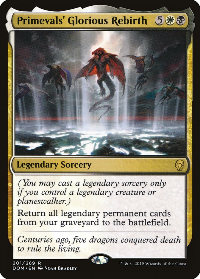 Primevals' Glorious Rebirth [Dominaria] - The Mythic Store | 24h Order Processing