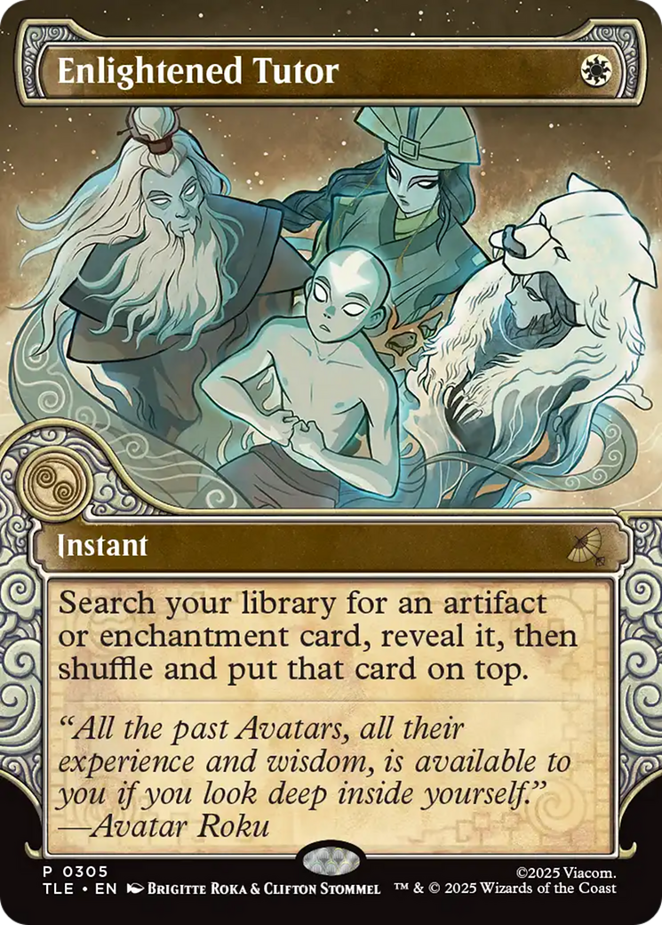 Enlightened Tutor (Showcase) [Avatar: The Last Airbender: Eternal-Legal] - The Mythic Store | 24h Order Processing