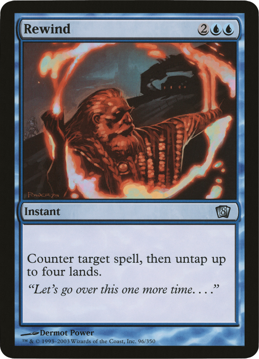 Rewind (Oversized) [Eighth Edition Box Topper] - The Mythic Store | 24h Order Processing