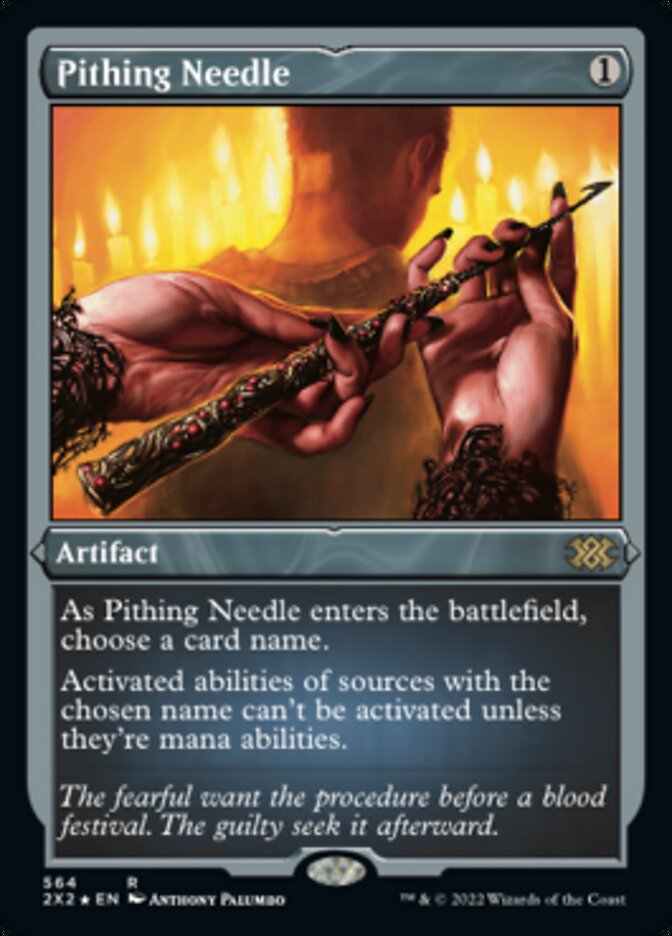 Pithing Needle (Foil Etched) [Double Masters 2022] - The Mythic Store | 24h Order Processing