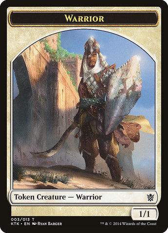 Warrior Token (003/013) [Khans of Tarkir Tokens] - The Mythic Store | 24h Order Processing