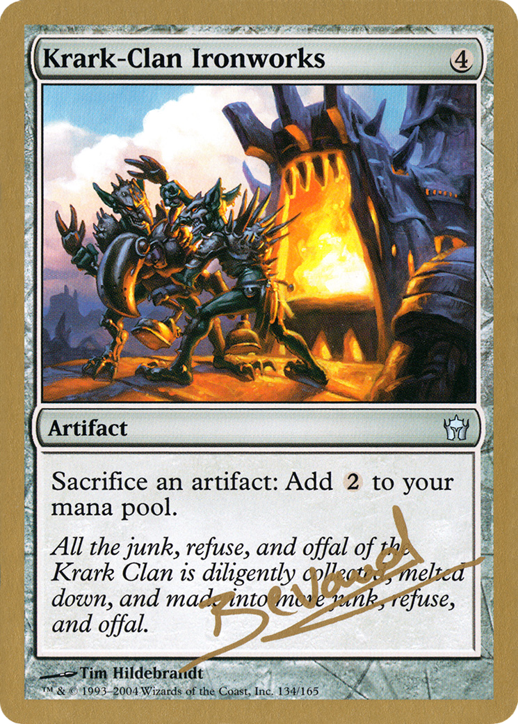 Krark-Clan Ironworks (Manuel Bevand) [World Championship Decks 2004] - The Mythic Store | 24h Order Processing
