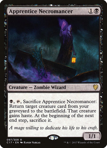 Apprentice Necromancer [Commander 2017] - The Mythic Store | 24h Order Processing