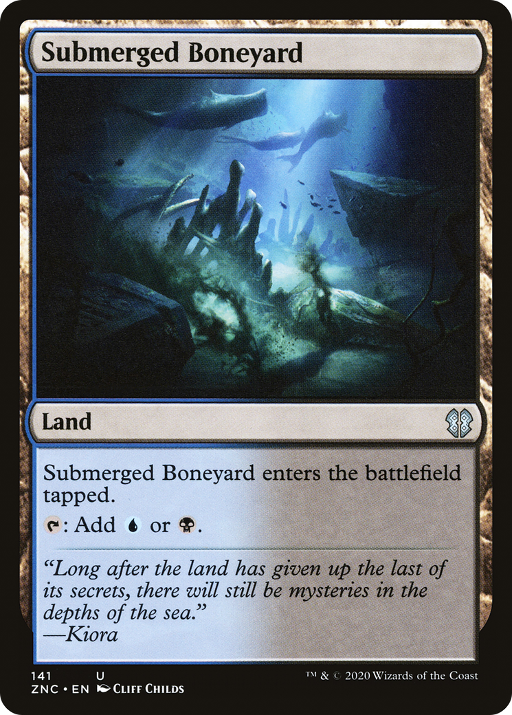 Submerged Boneyard [Zendikar Rising Commander] - The Mythic Store | 24h Order Processing