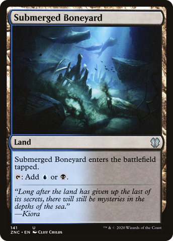 Submerged Boneyard [Zendikar Rising Commander] - The Mythic Store | 24h Order Processing