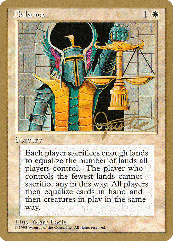 Balance (Mark Justice) [Pro Tour Collector Set] - The Mythic Store | 24h Order Processing
